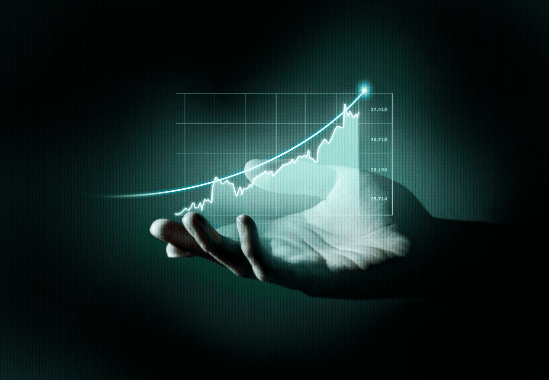 Growth chart visualization